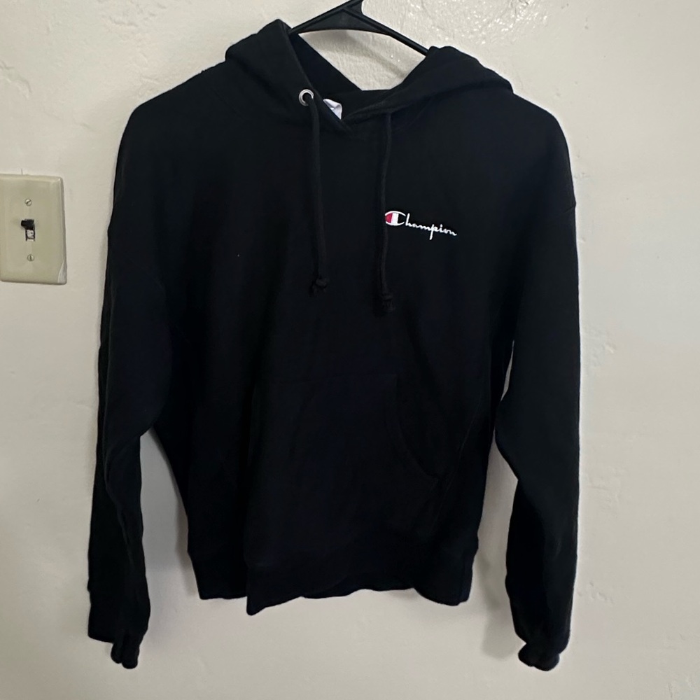 Champion Black Hoodie